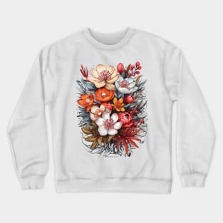 australian native flowers Crewneck Sweatshirt